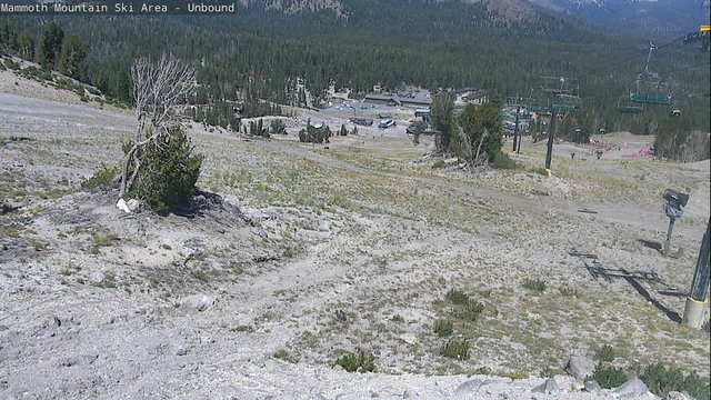 view from Mammoth Chair 6 on 2026-08-30