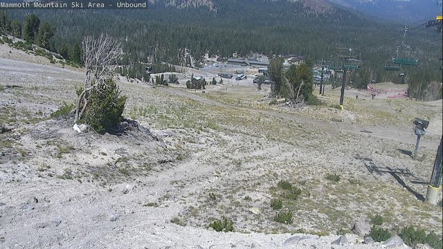 view from Mammoth Chair 6 on 2026-08-31