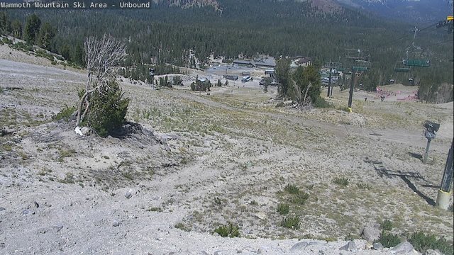 view from Mammoth Chair 6 on 2026-09-02