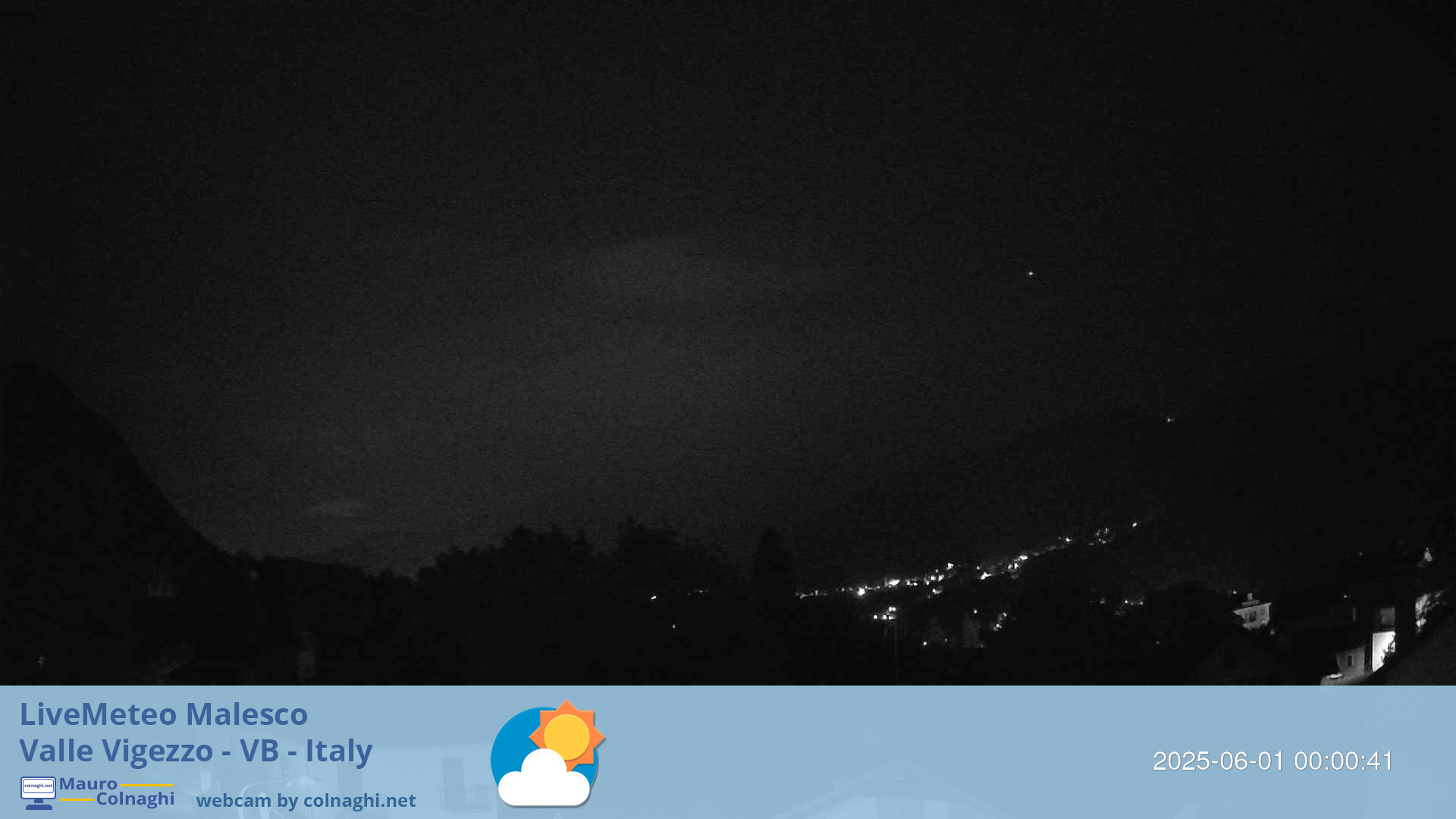time-lapse frame, Malesco 2 webcam