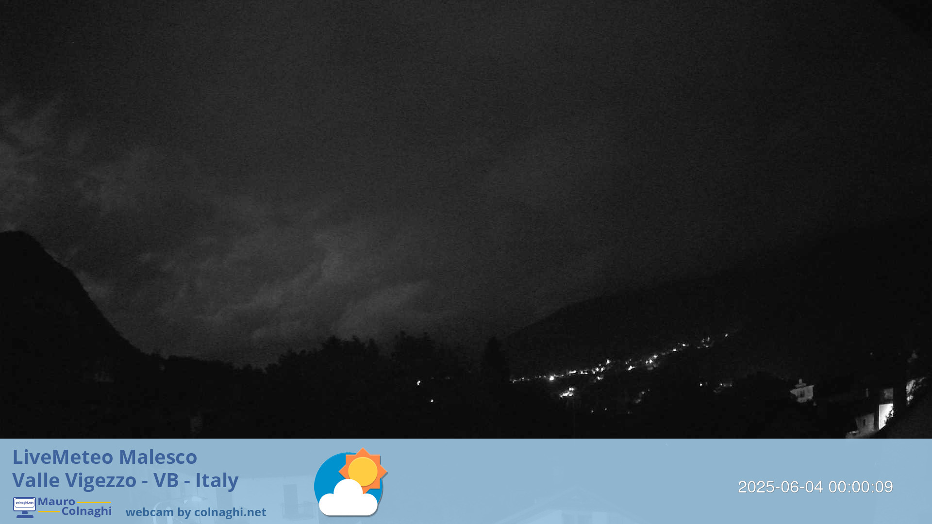 time-lapse frame, Malesco 2 webcam