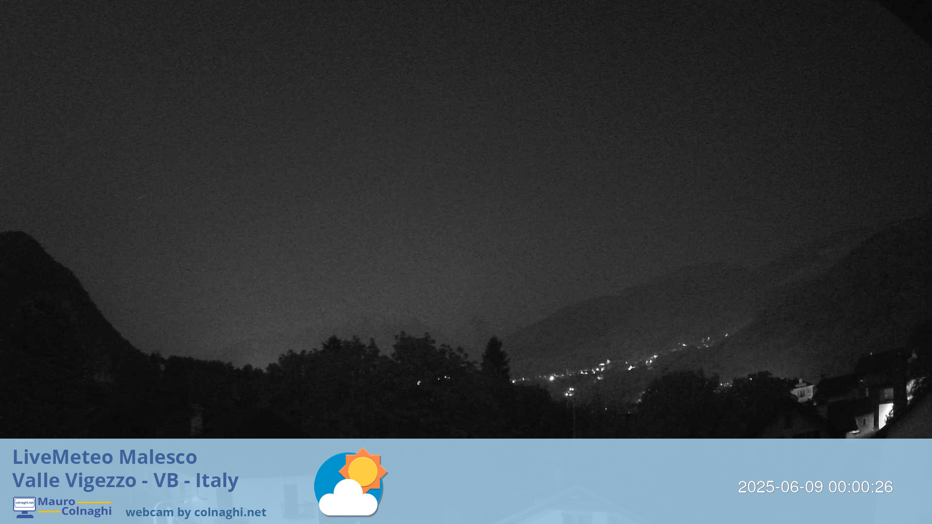 time-lapse frame, Malesco 2 webcam