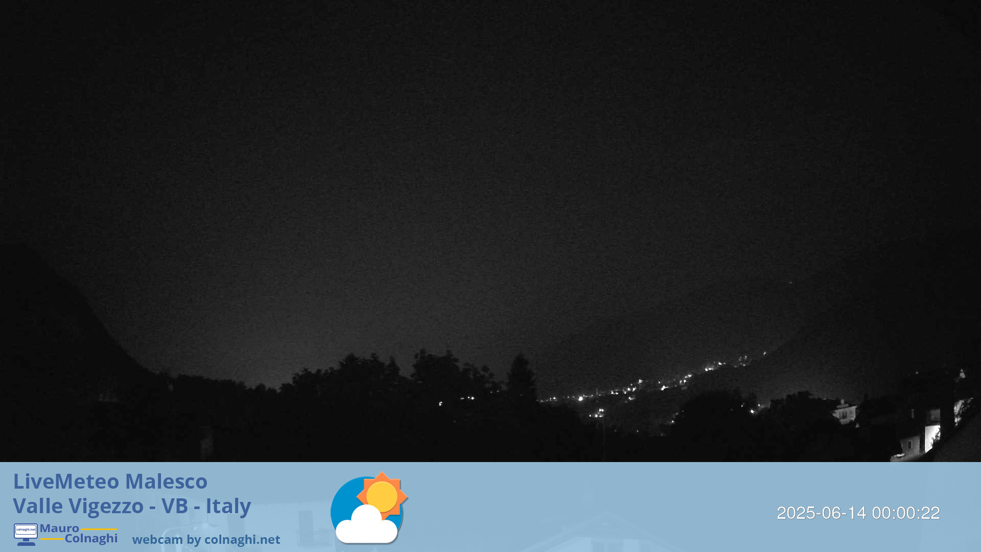 time-lapse frame, Malesco 2 webcam