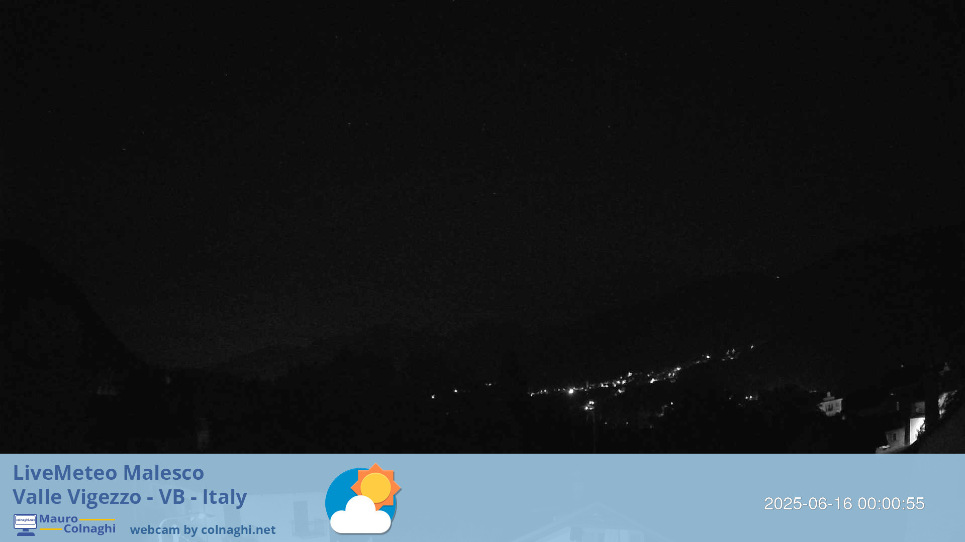 time-lapse frame, Malesco 2 webcam