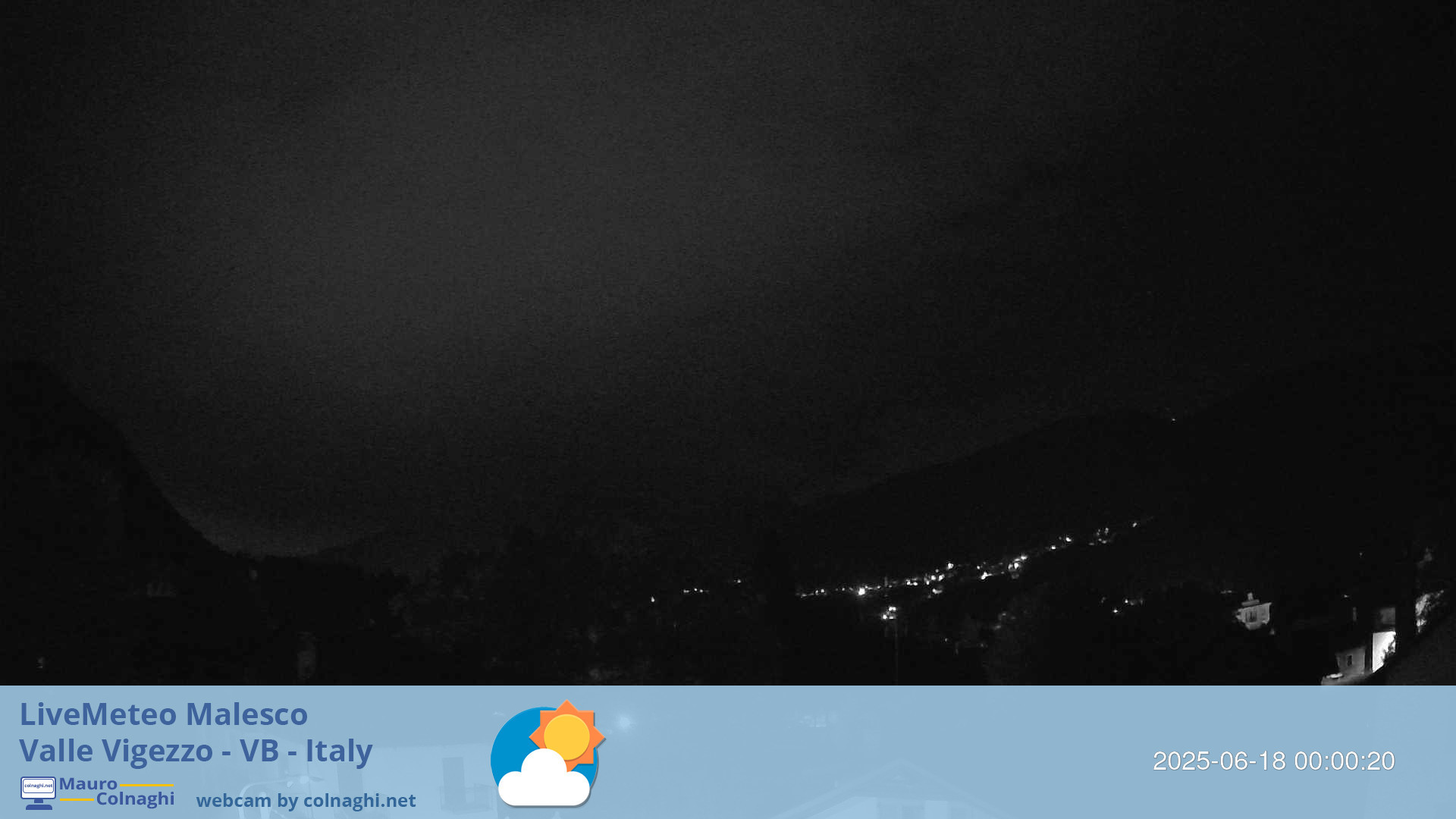 time-lapse frame, Malesco 2 webcam