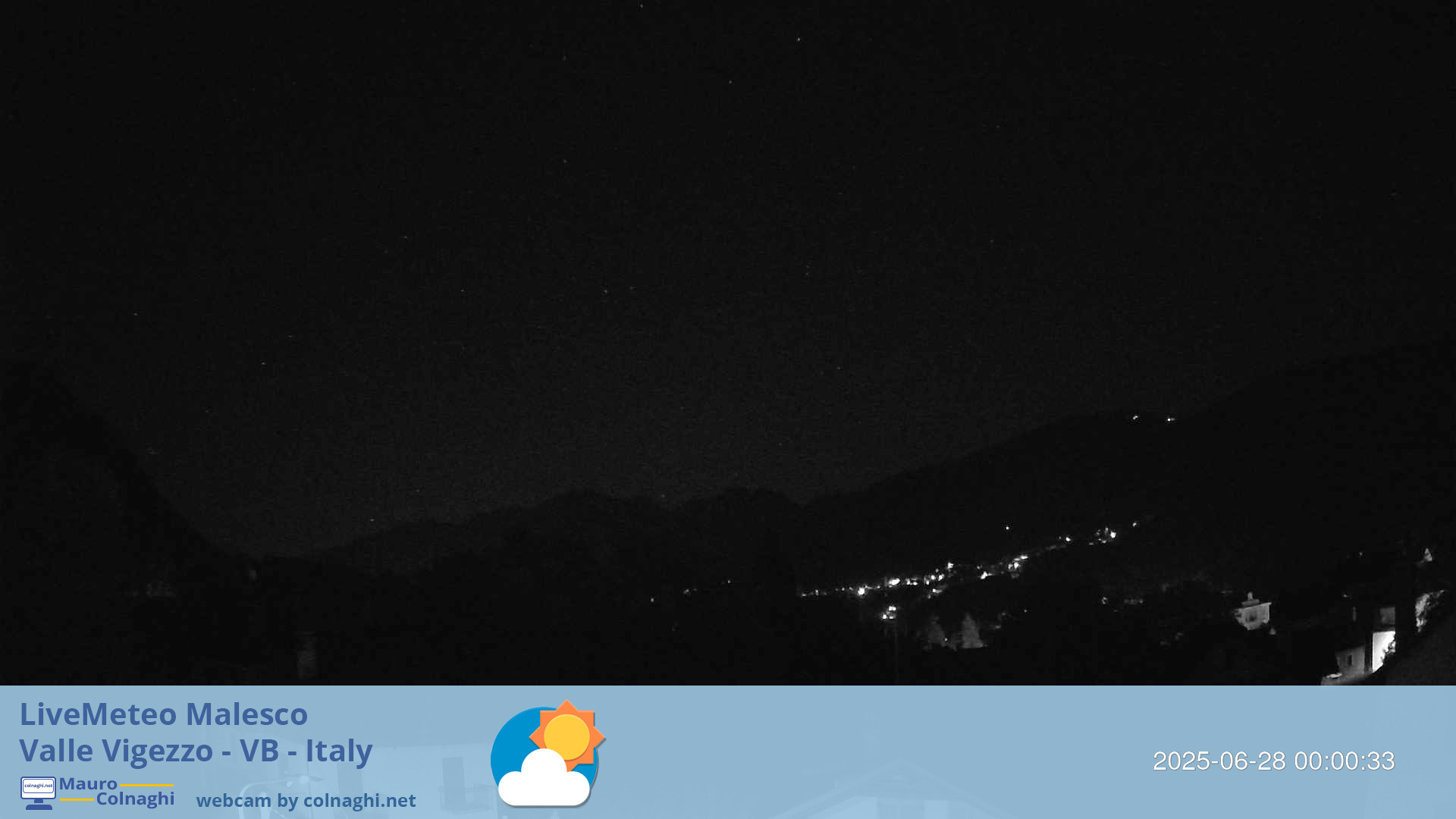 time-lapse frame, Malesco 2 webcam