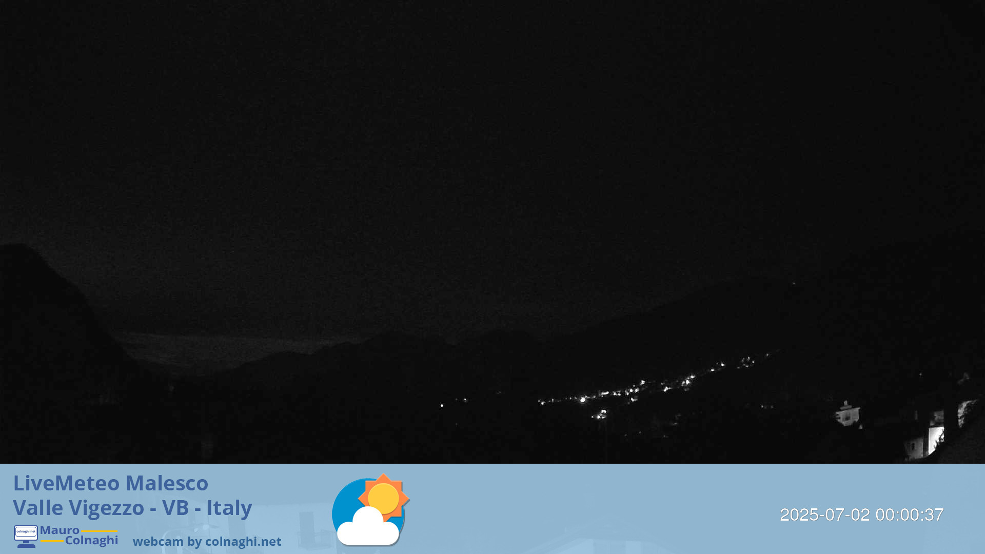 time-lapse frame, Malesco 2 webcam