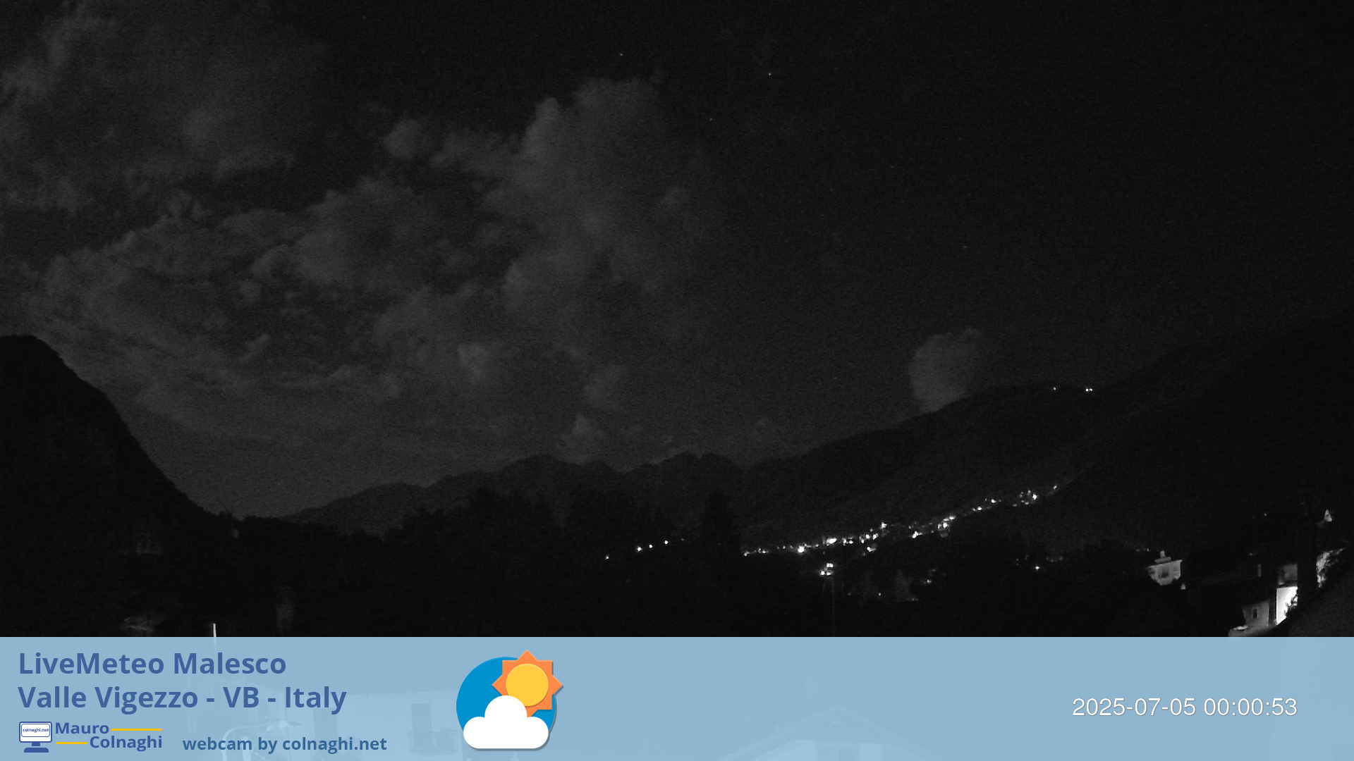 time-lapse frame, Malesco 2 webcam