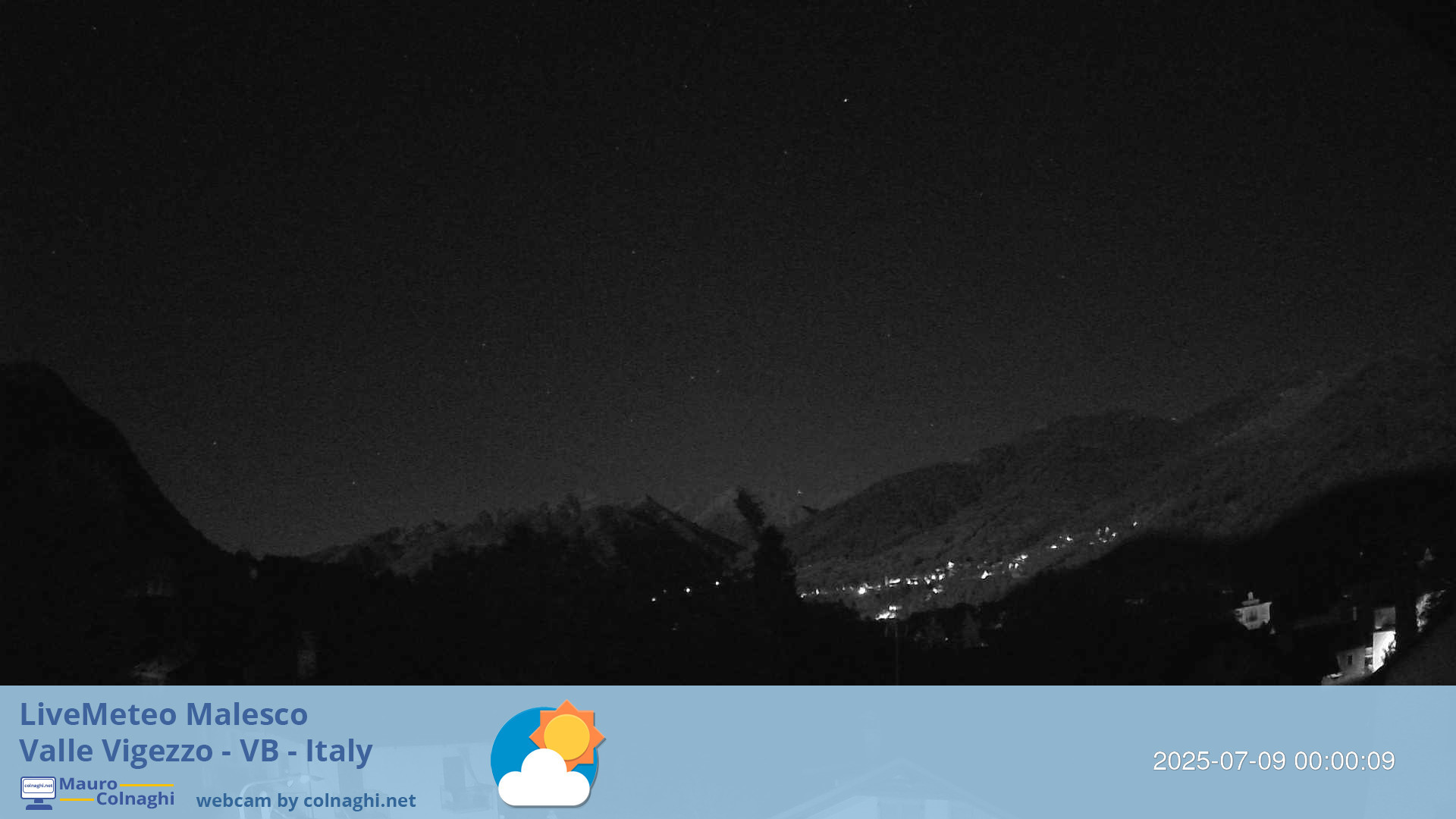 time-lapse frame, Malesco 2 webcam