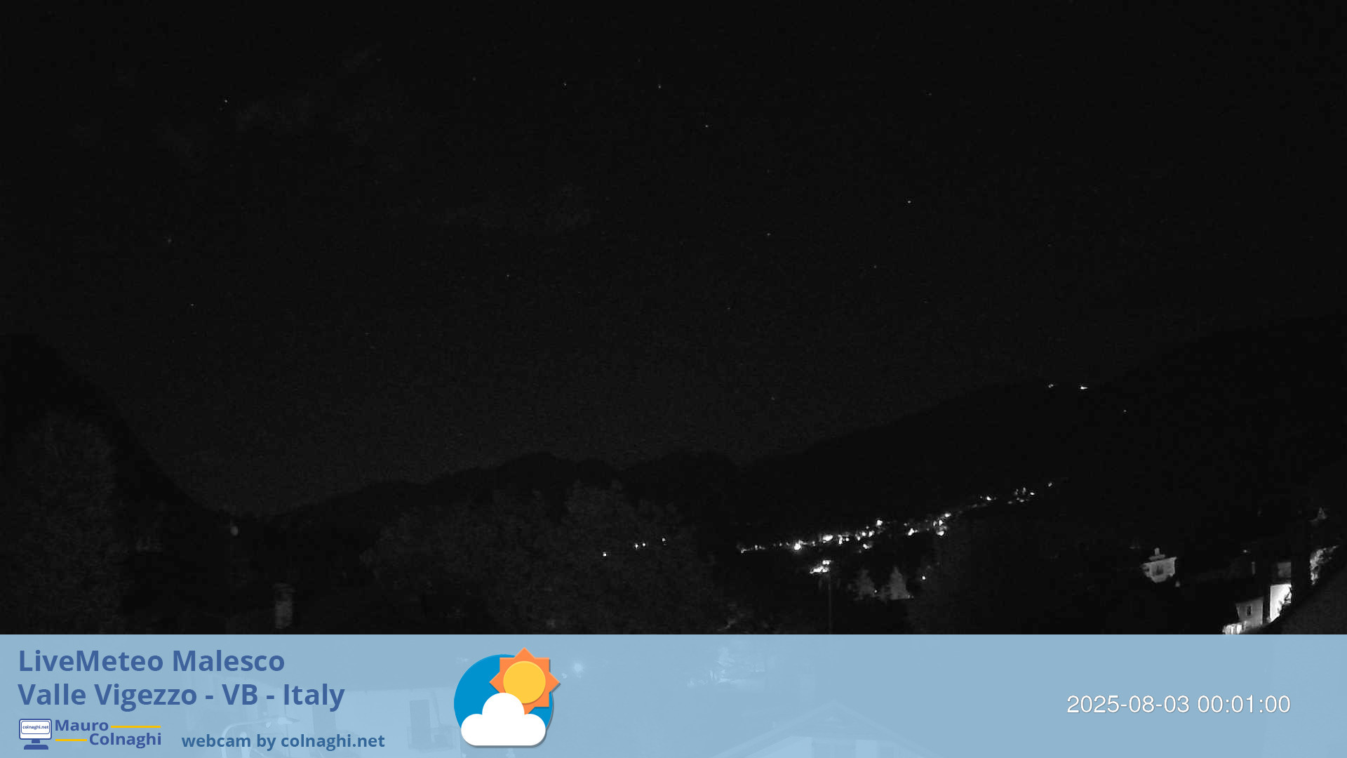 time-lapse frame, Malesco 2 webcam