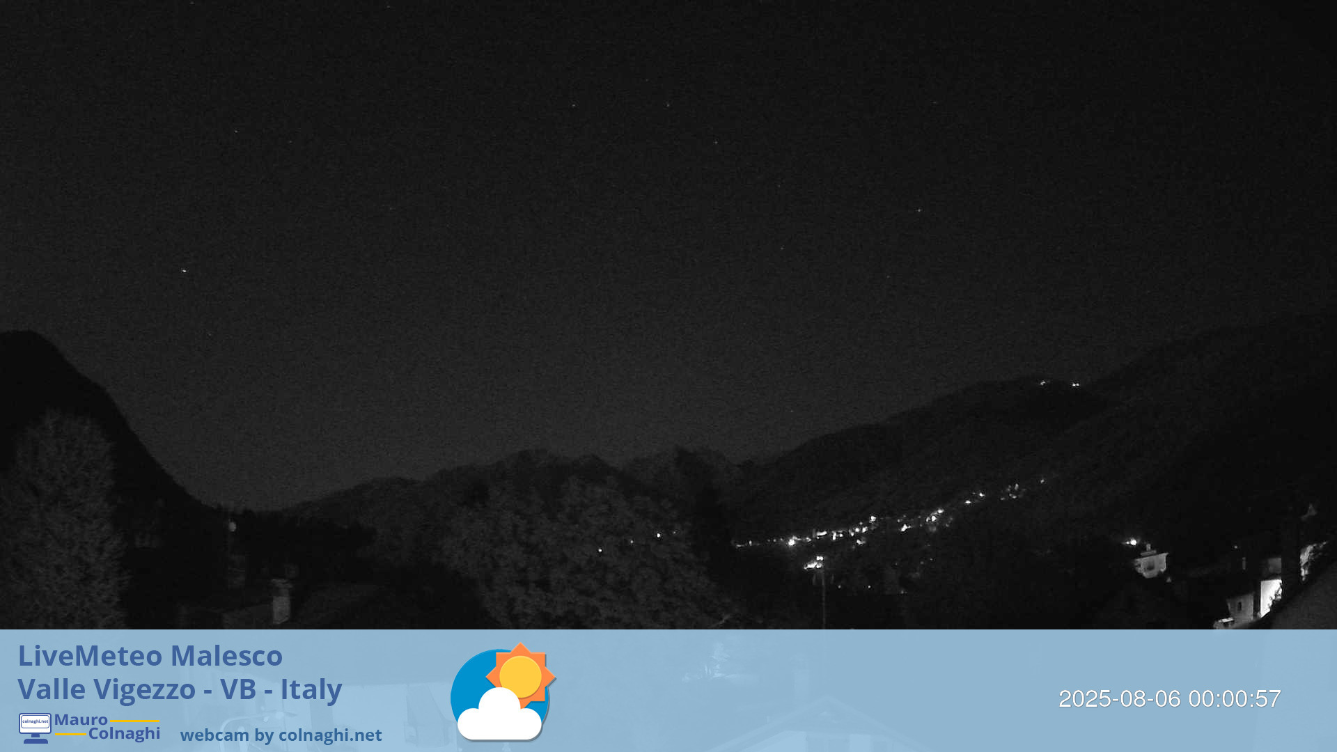 time-lapse frame, Malesco 2 webcam