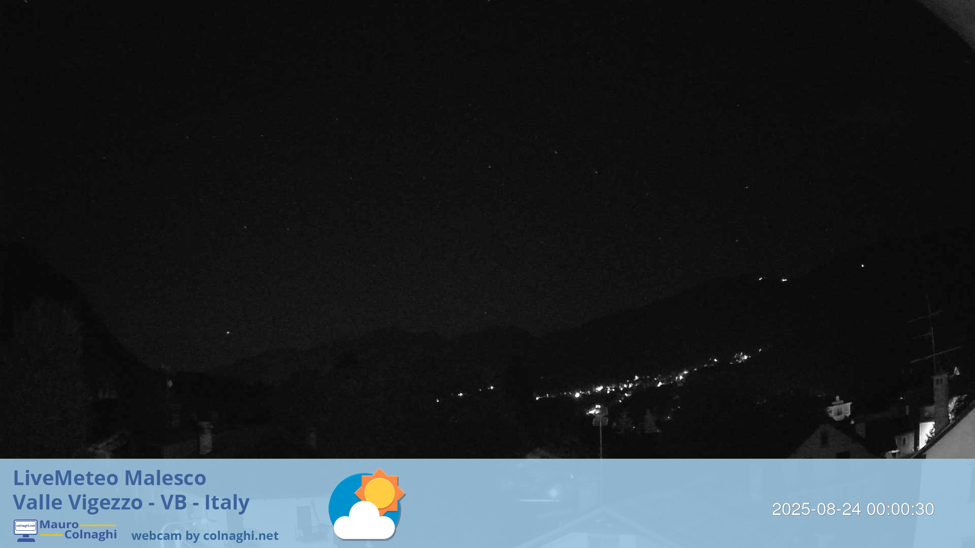 time-lapse frame, Malesco 2 webcam