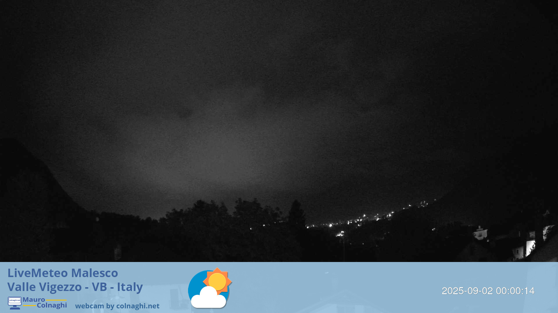 time-lapse frame, Malesco 2 webcam