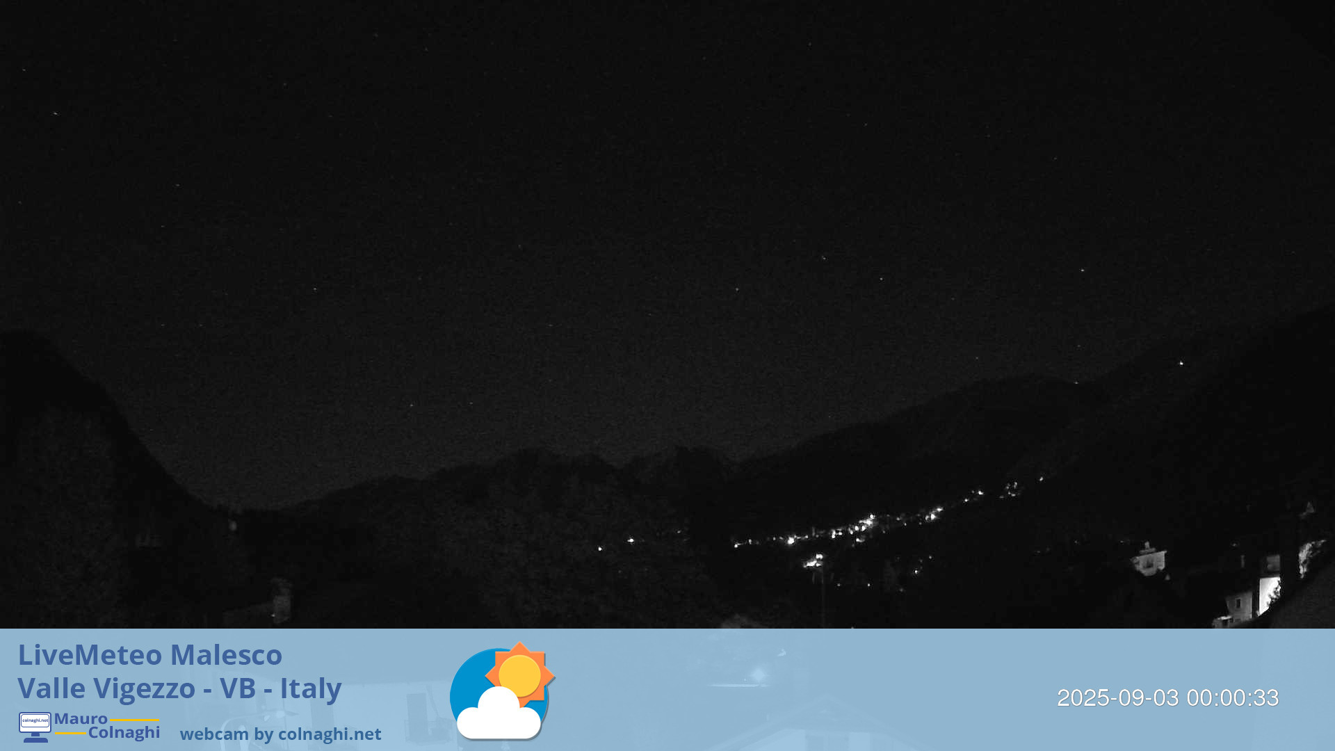 time-lapse frame, Malesco 2 webcam