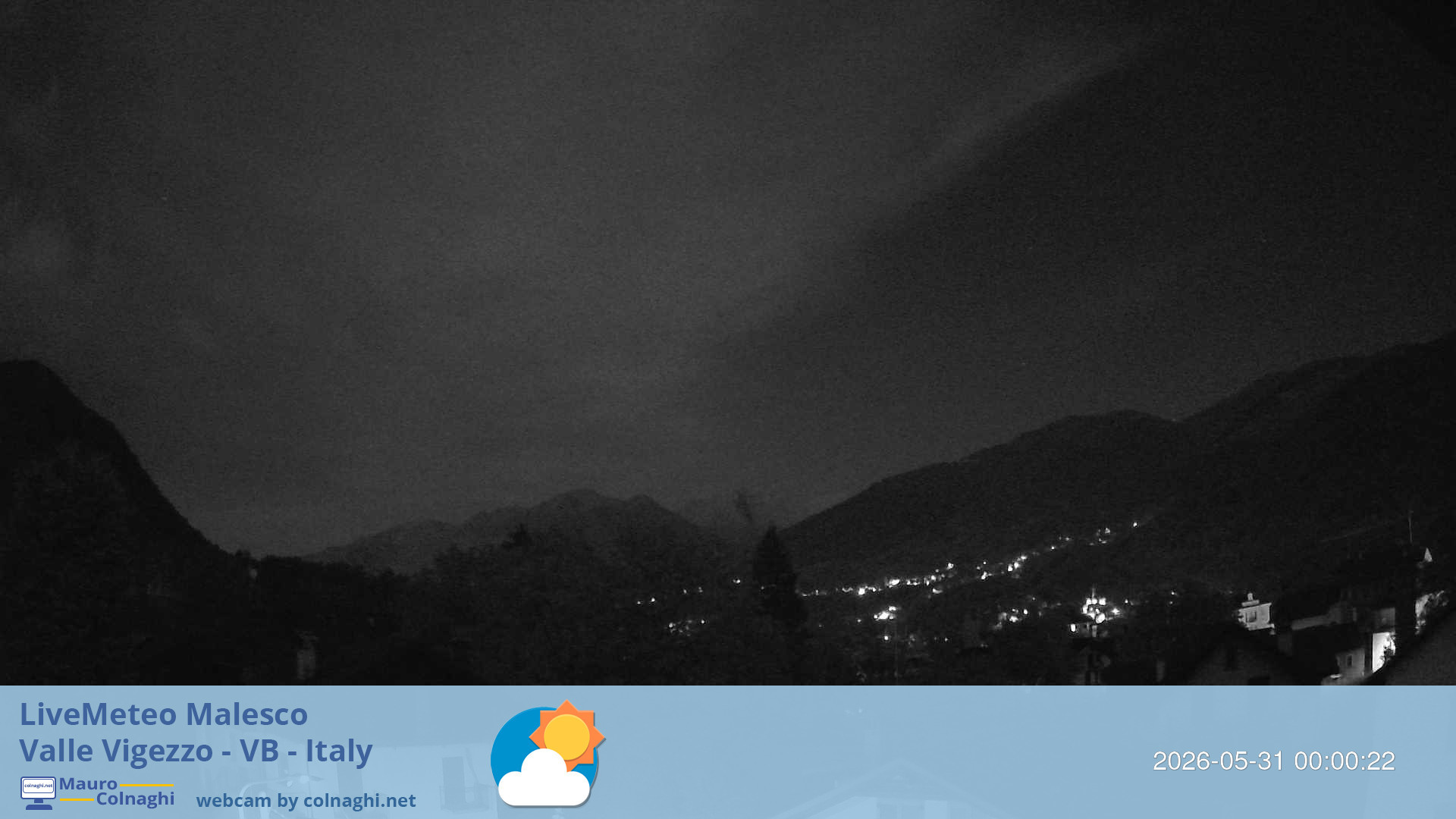 time-lapse frame, Malesco 2 webcam