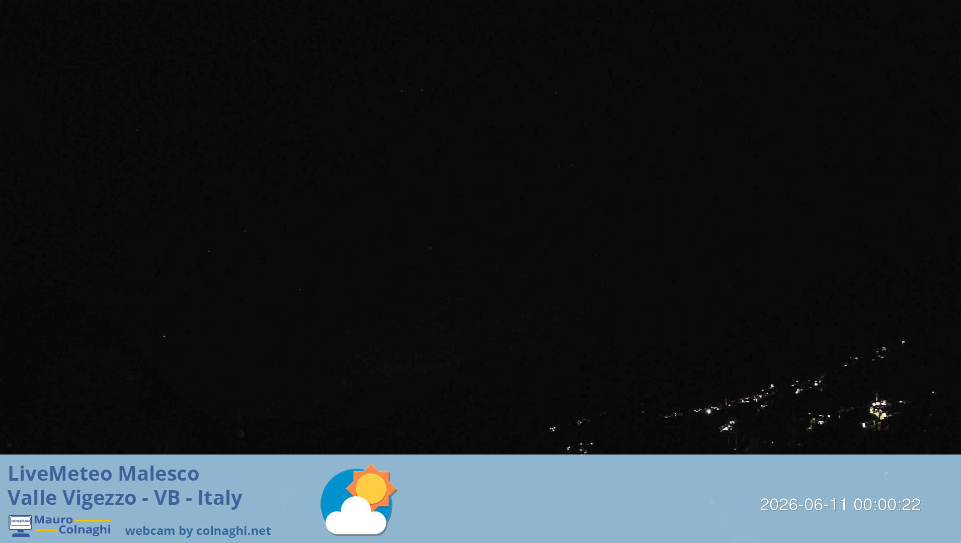 time-lapse frame, Malesco 2 webcam