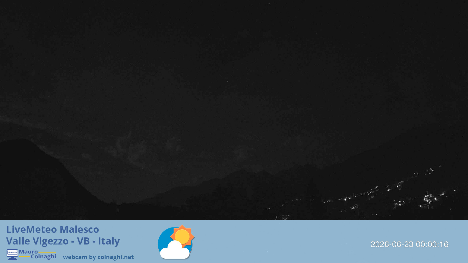 time-lapse frame, Malesco 2 webcam