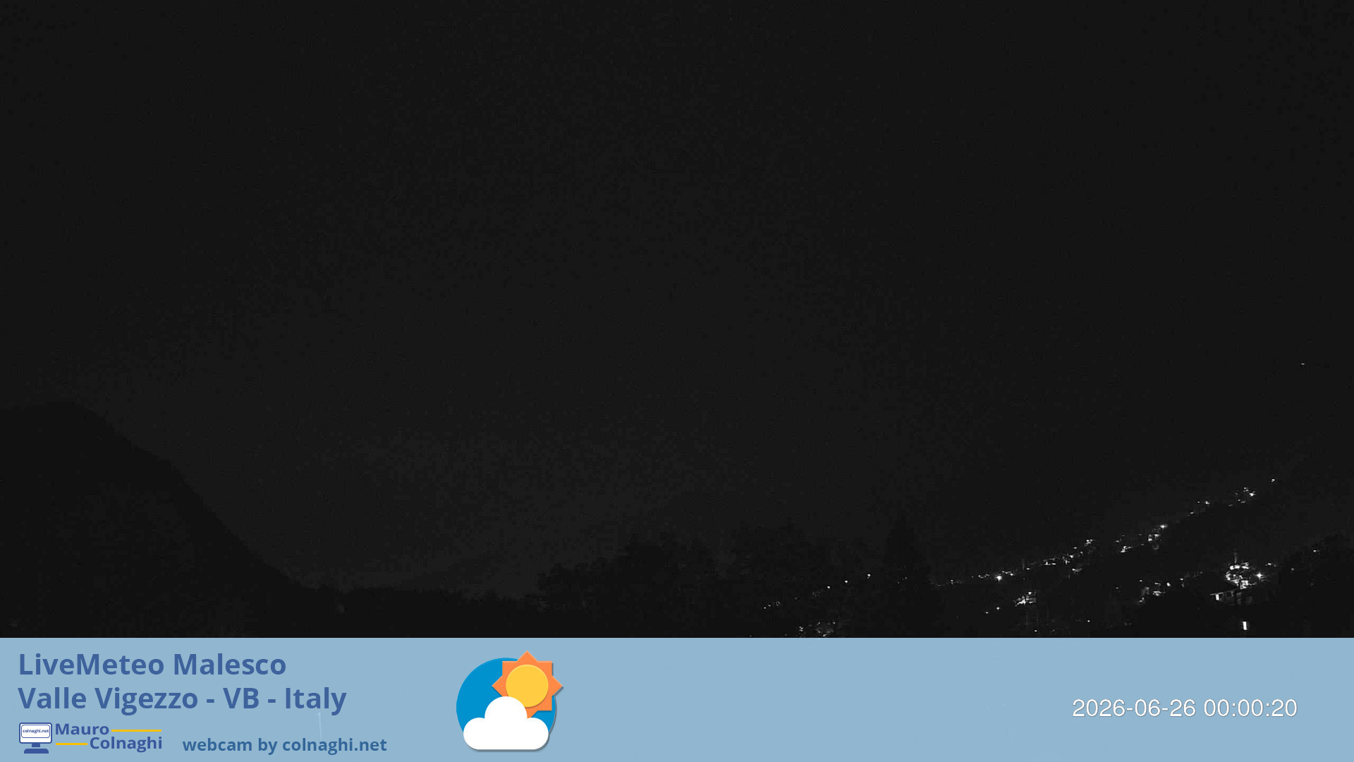 time-lapse frame, Malesco 2 webcam