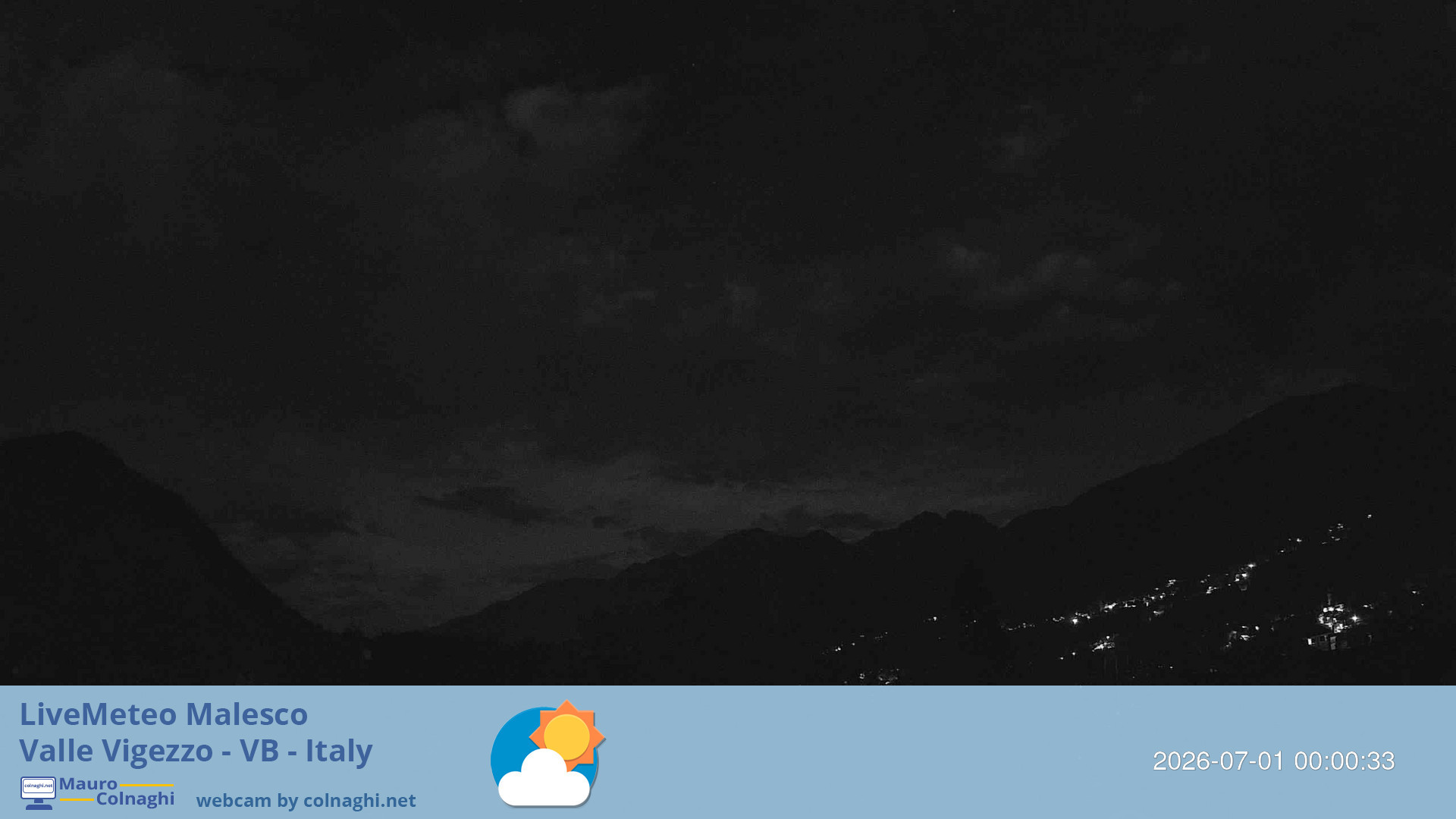 time-lapse frame, Malesco 2 webcam