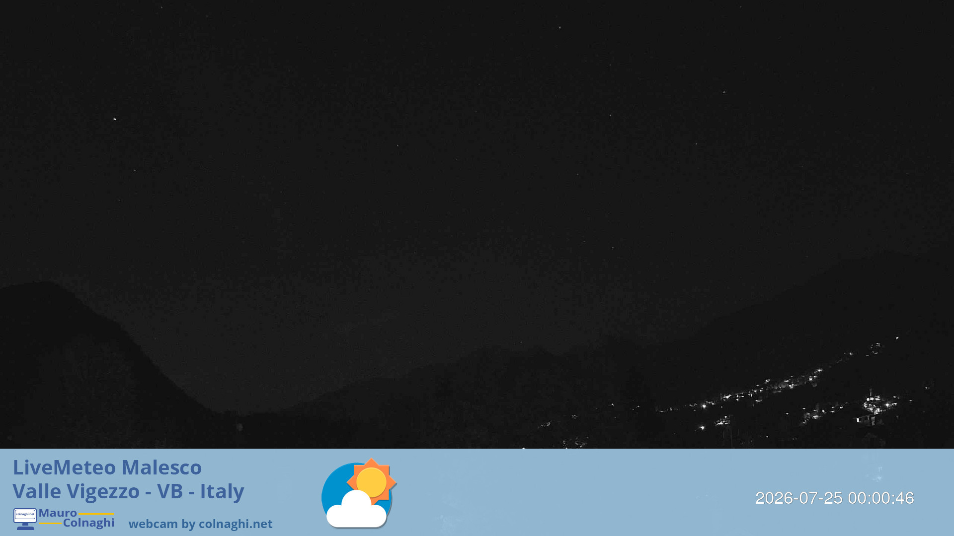 time-lapse frame, Malesco 2 webcam