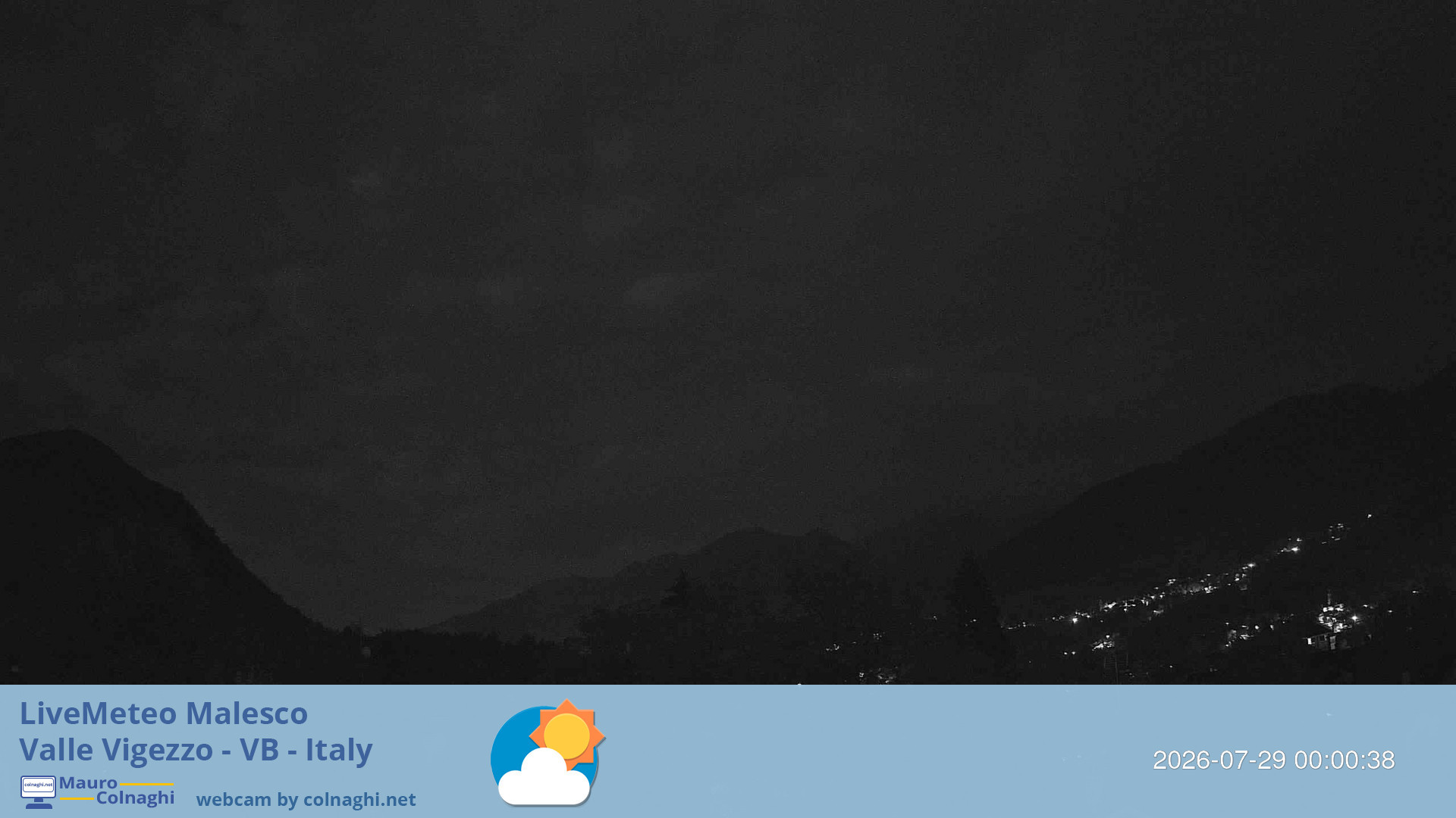 time-lapse frame, Malesco 2 webcam