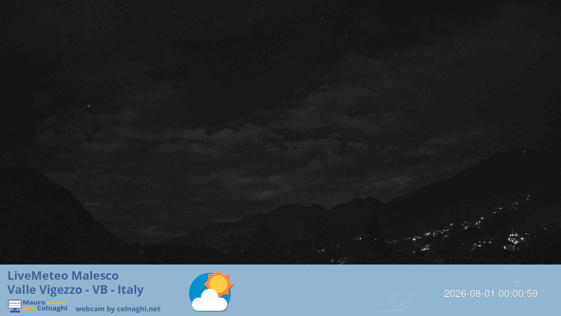 time-lapse frame, Malesco 2 webcam