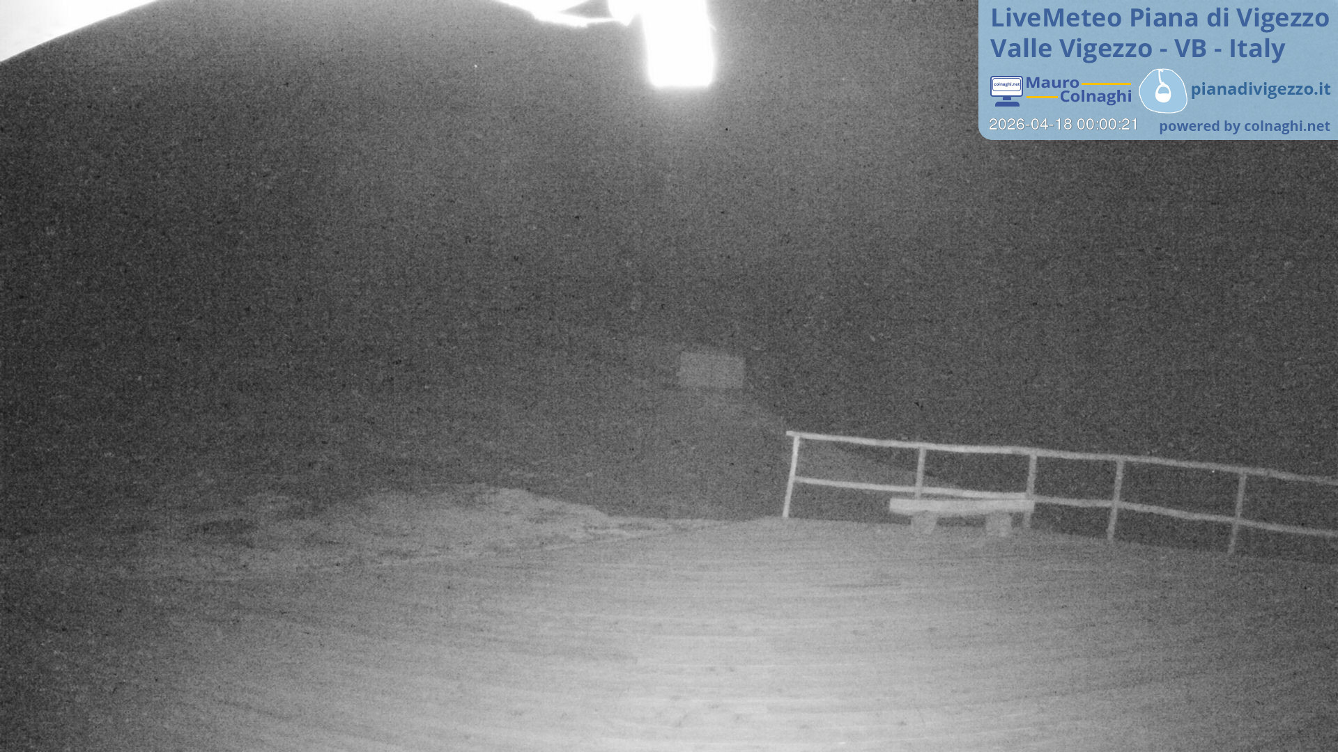 time-lapse frame, Piana di Vigezzo 2 webcam