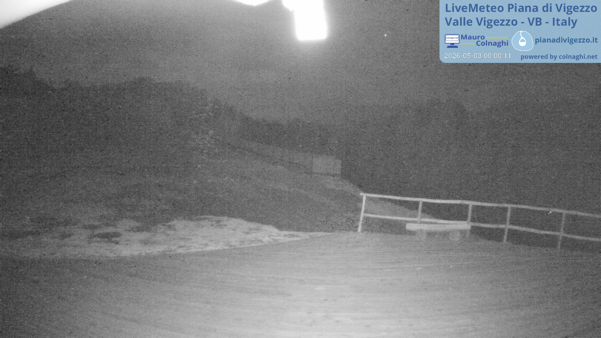 time-lapse frame, Piana di Vigezzo 2 webcam