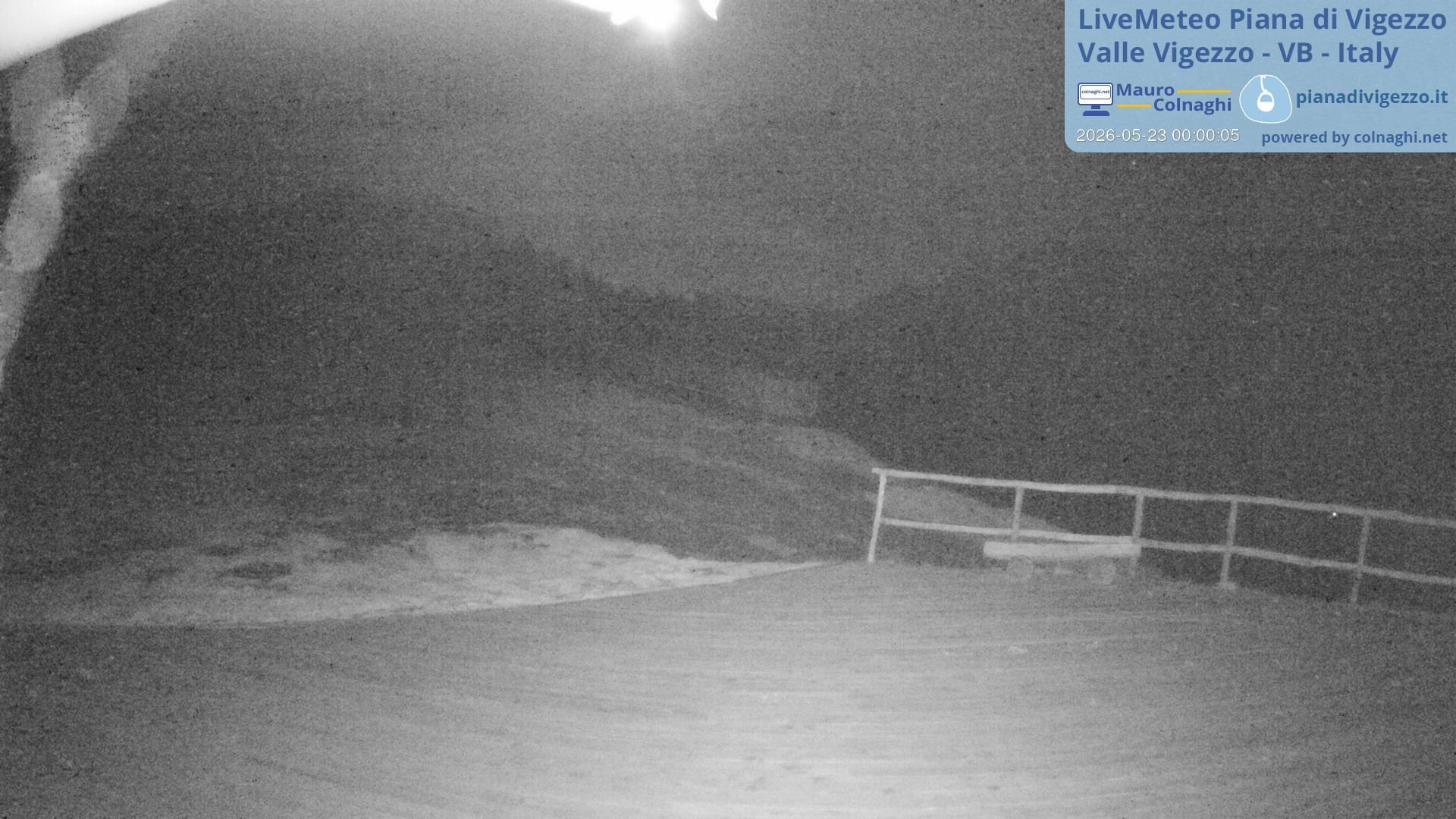 time-lapse frame, Piana di Vigezzo 2 webcam