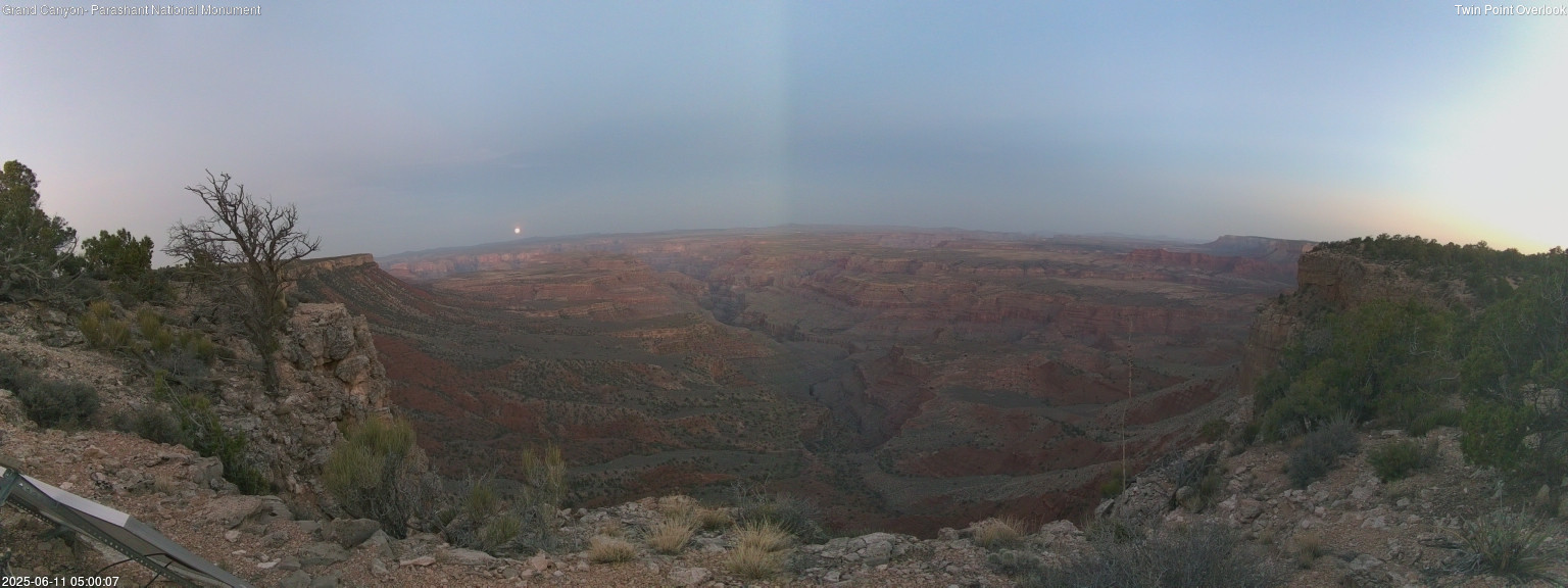 time-lapse frame, Twin Point West webcam