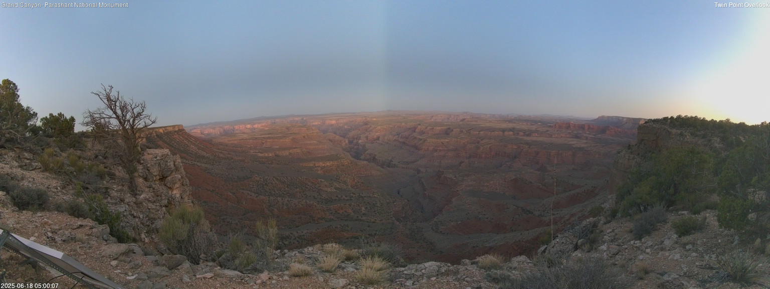 time-lapse frame, Twin Point West webcam
