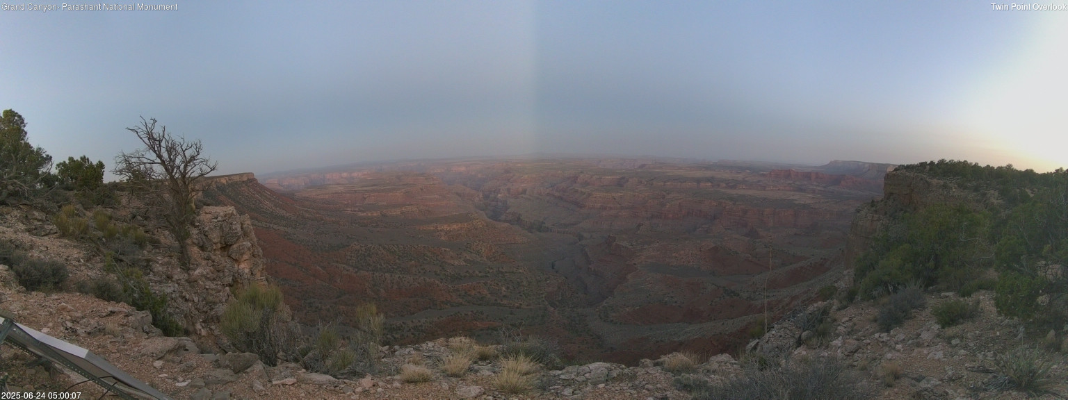 time-lapse frame, Twin Point West webcam
