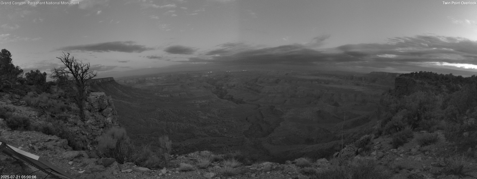 time-lapse frame, Twin Point West webcam
