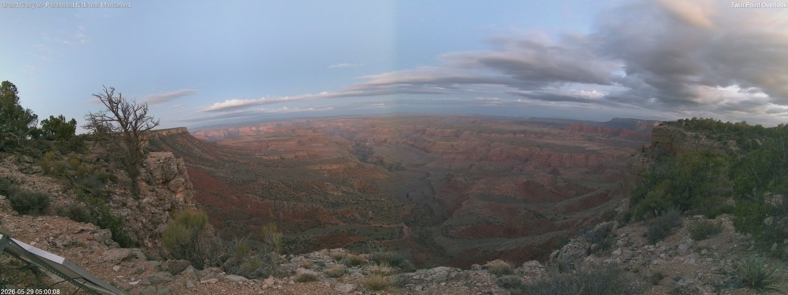 time-lapse frame, Twin Point West webcam