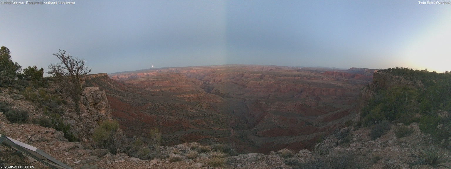 time-lapse frame, Twin Point West webcam
