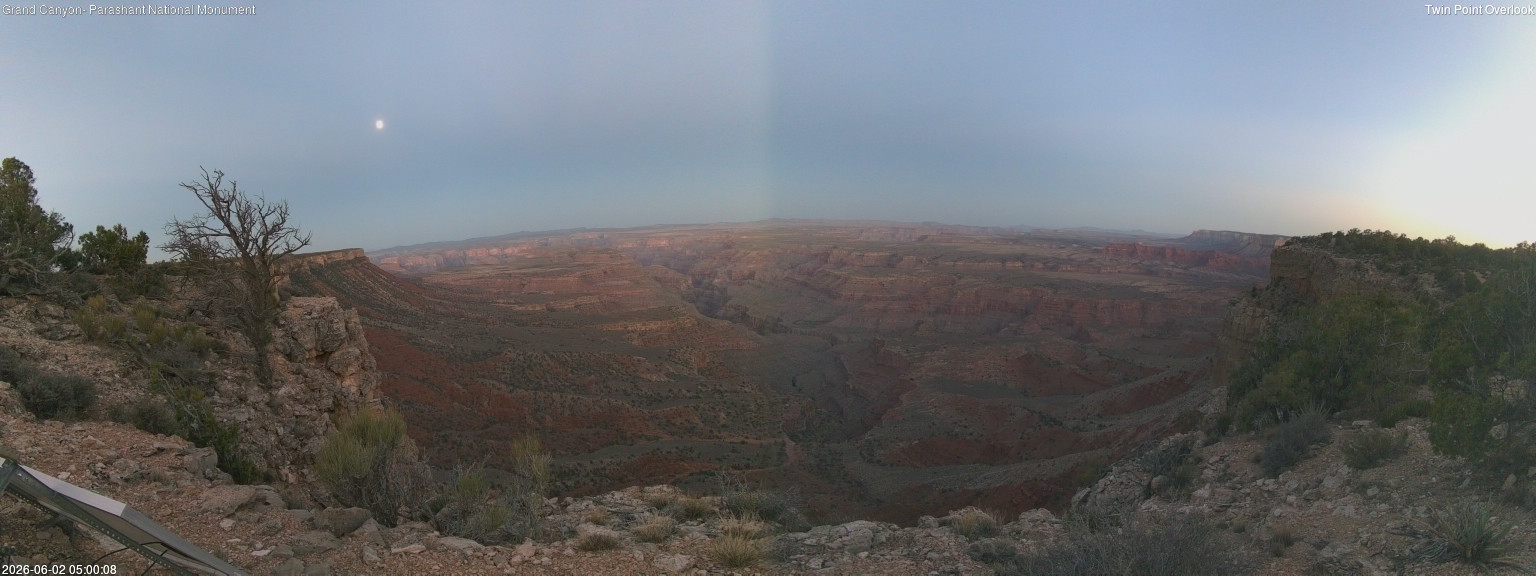 time-lapse frame, Twin Point West webcam