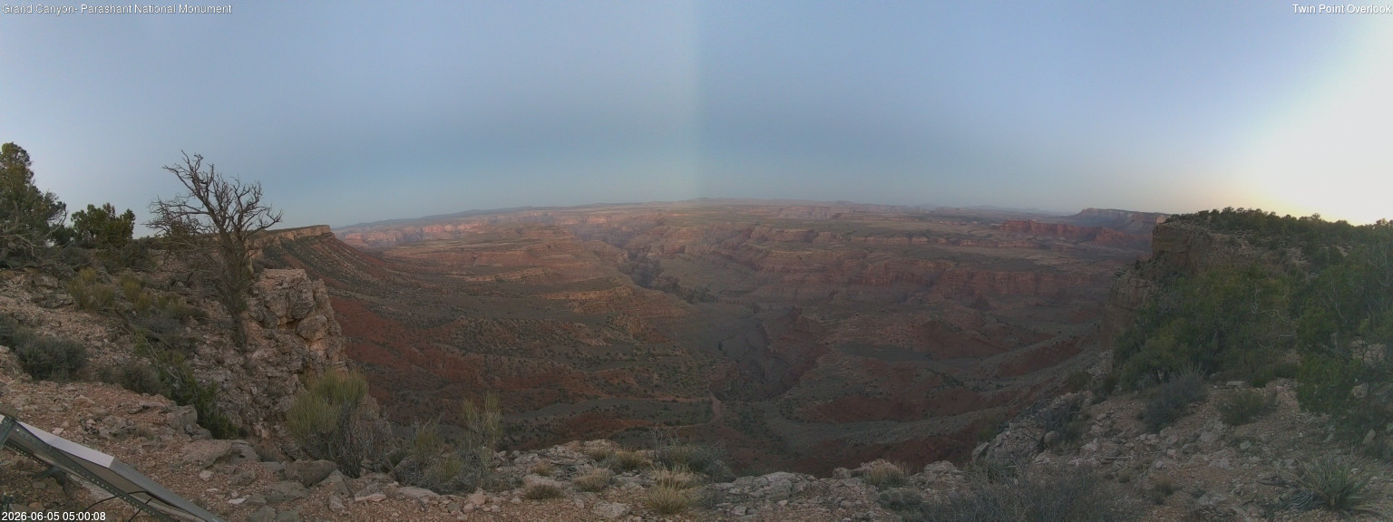 time-lapse frame, Twin Point West webcam