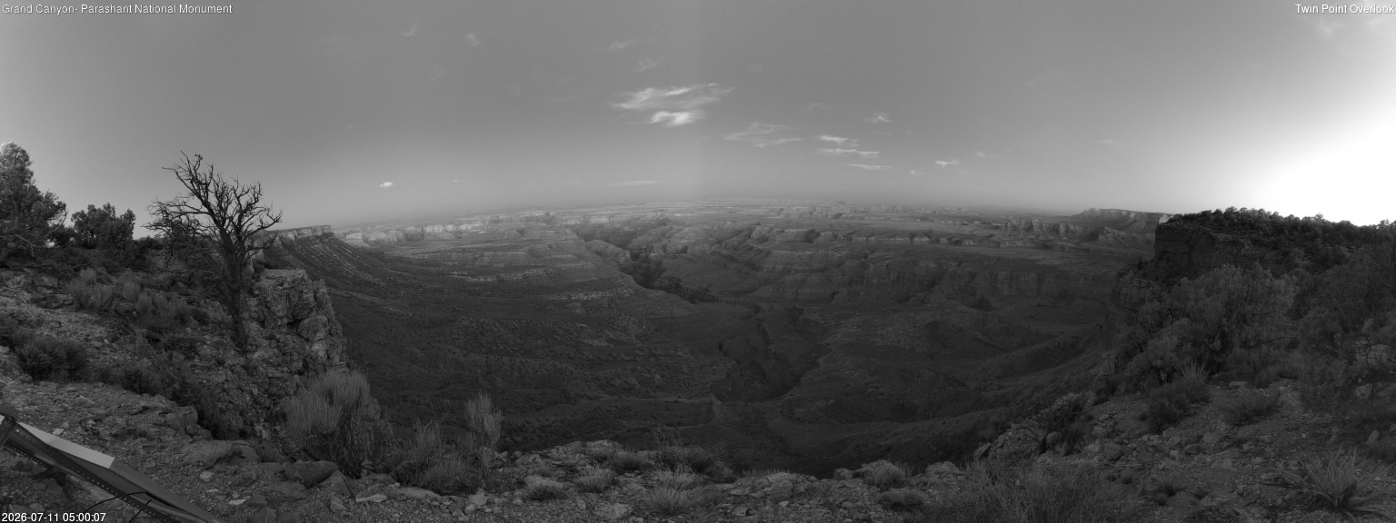 time-lapse frame, Twin Point West webcam