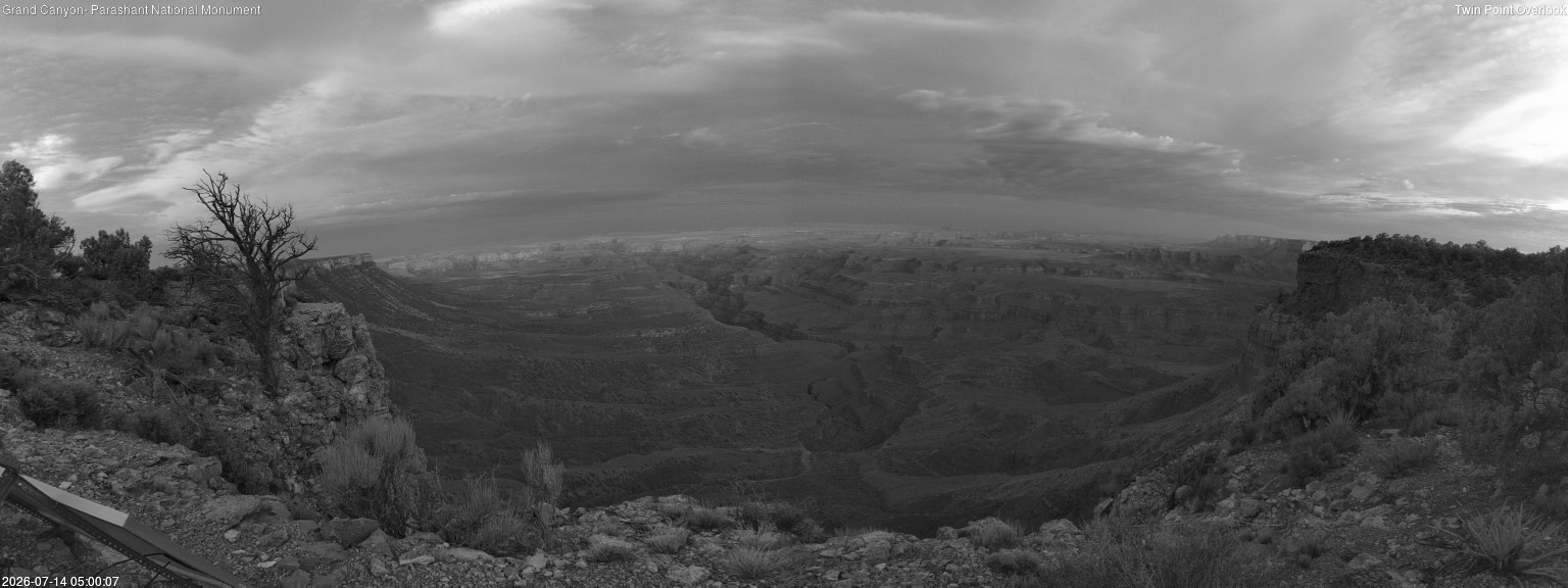 time-lapse frame, Twin Point West webcam