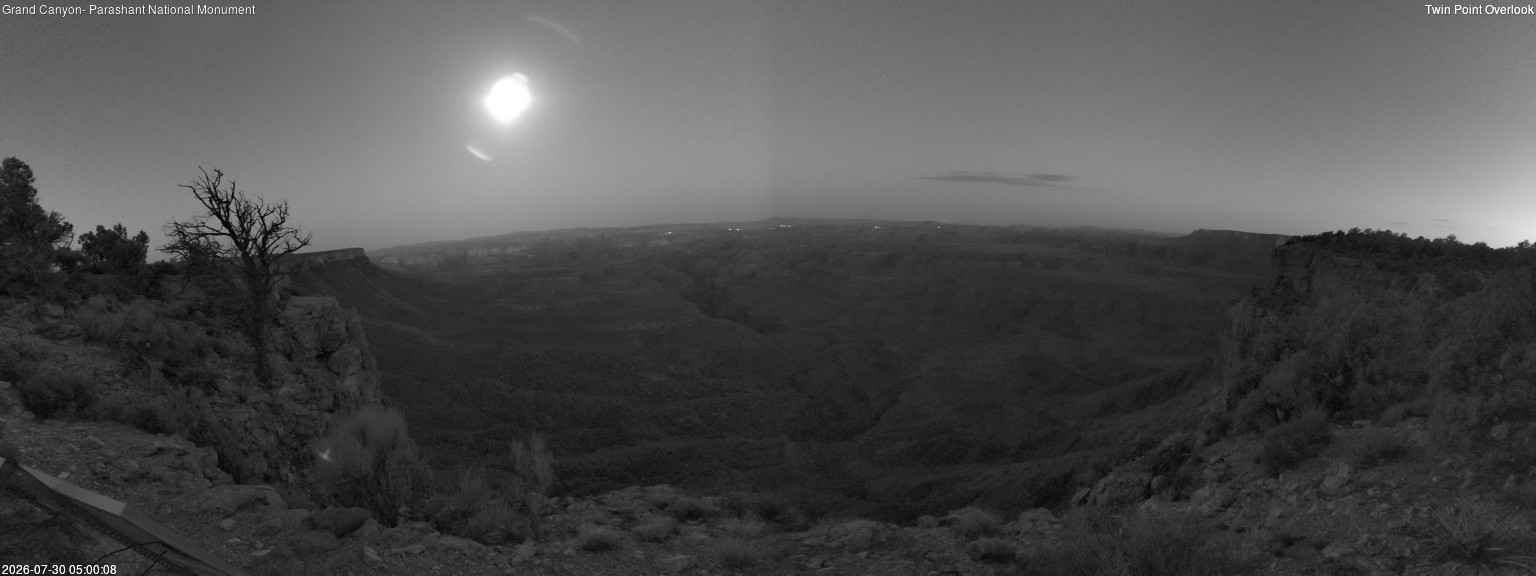 time-lapse frame, Twin Point West webcam