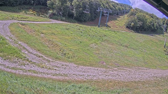 view from Sugarbush North Ridge Lift on 2026-08-31