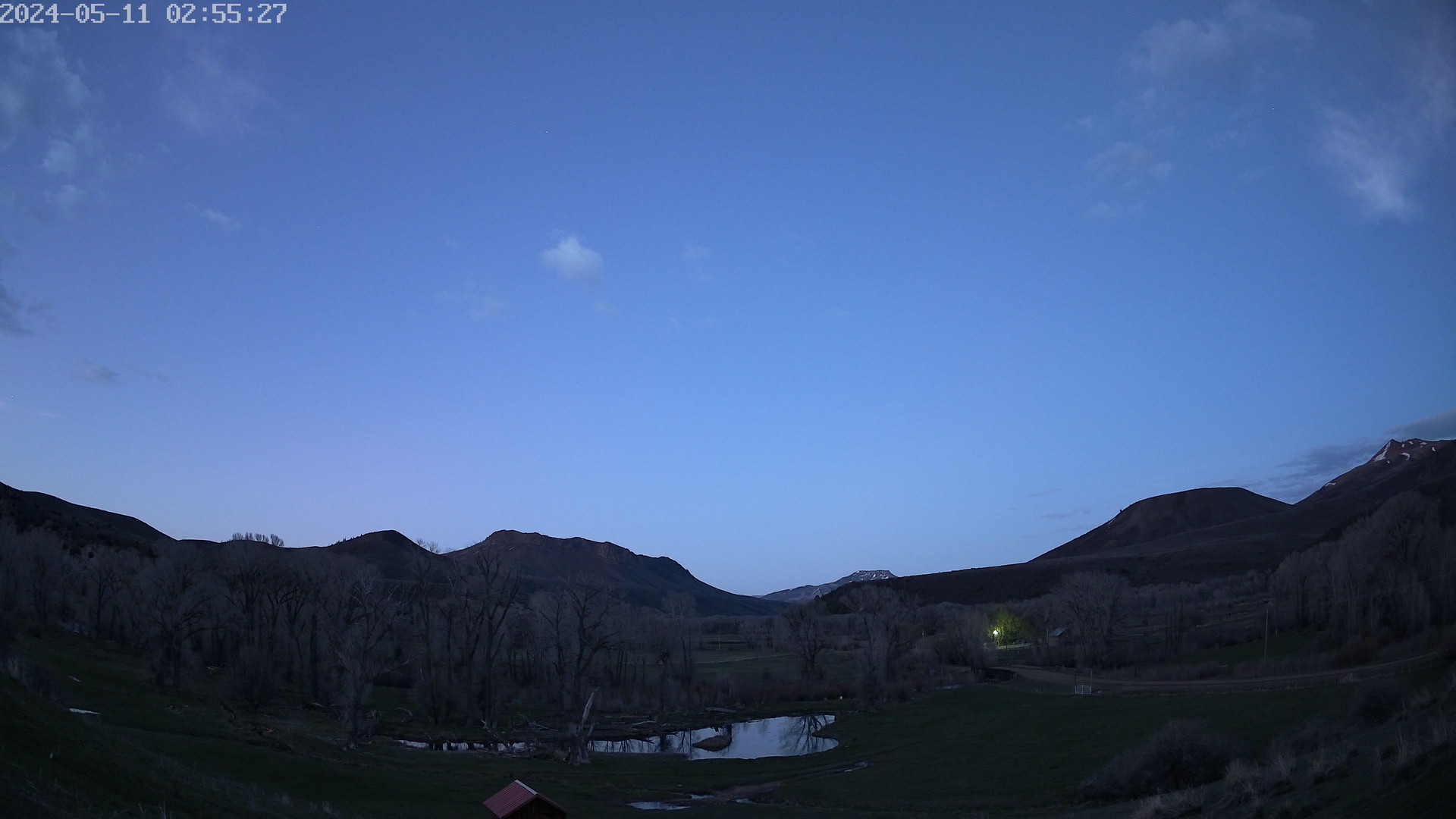 time-lapse frame, Aurora 20240510-11 webcam