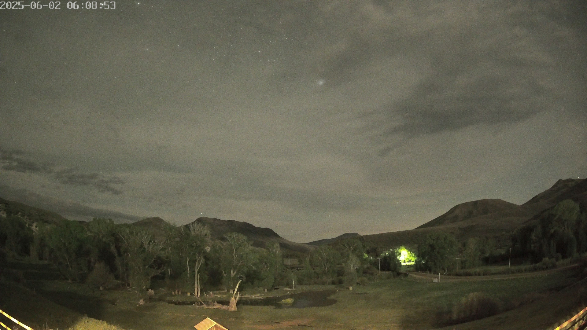 time-lapse frame, Sierra Madre Cam webcam
