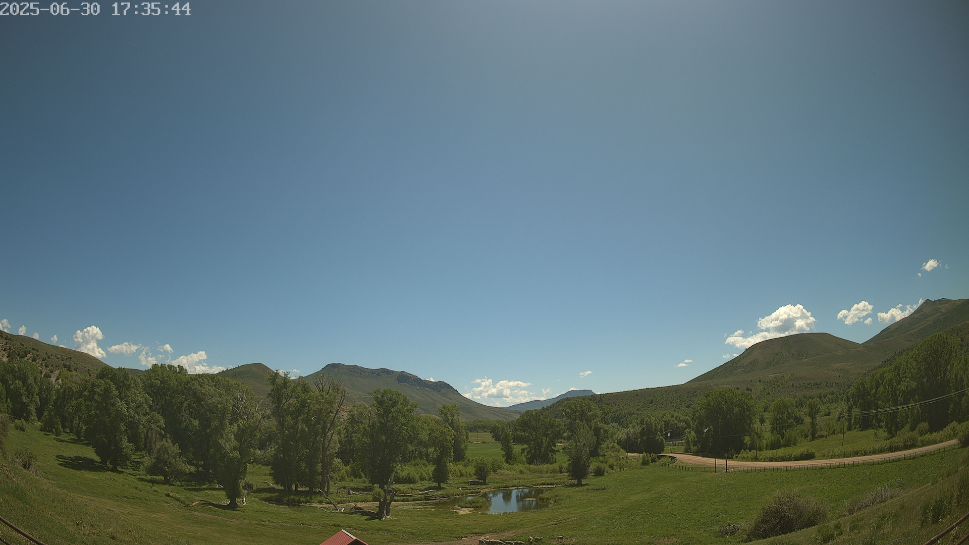 time-lapse frame, Sierra Madre Cam webcam