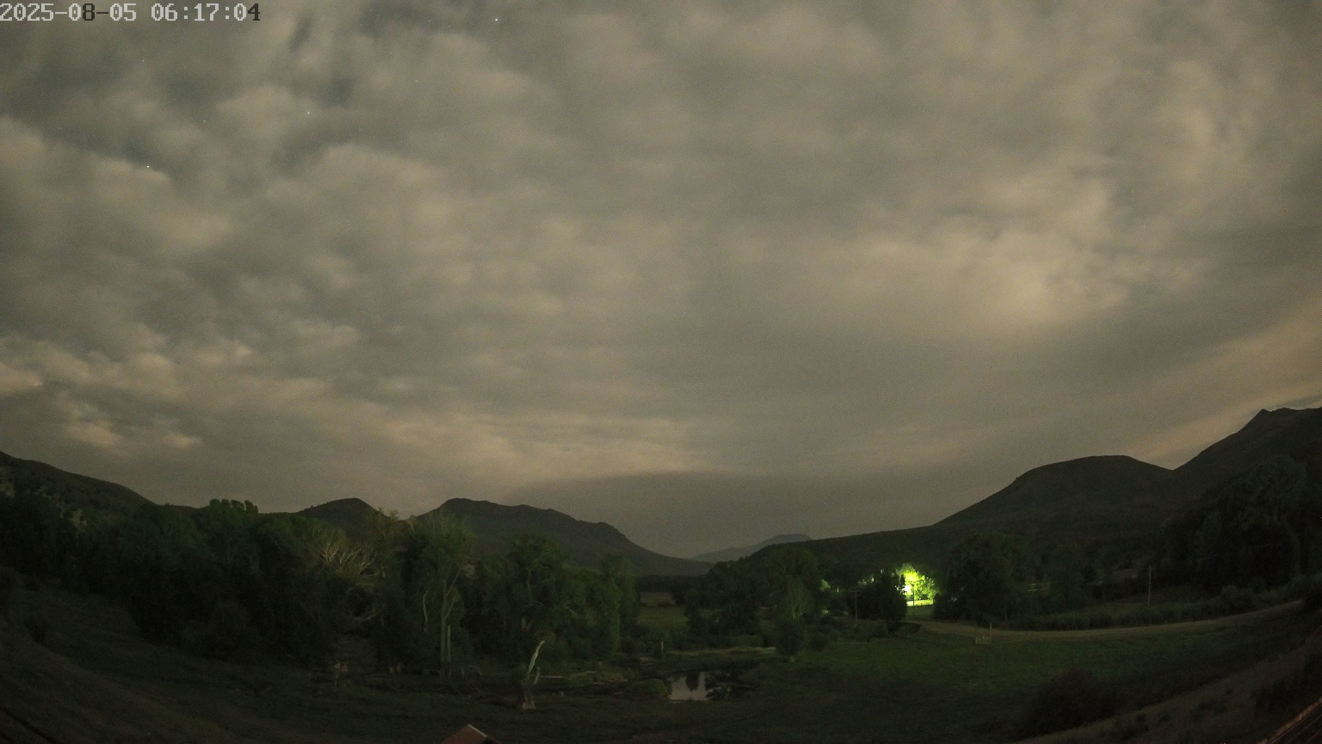 time-lapse frame, Sierra Madre Cam webcam