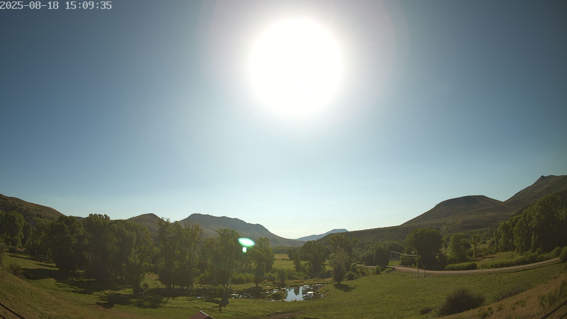 time-lapse frame, Sierra Madre Cam webcam