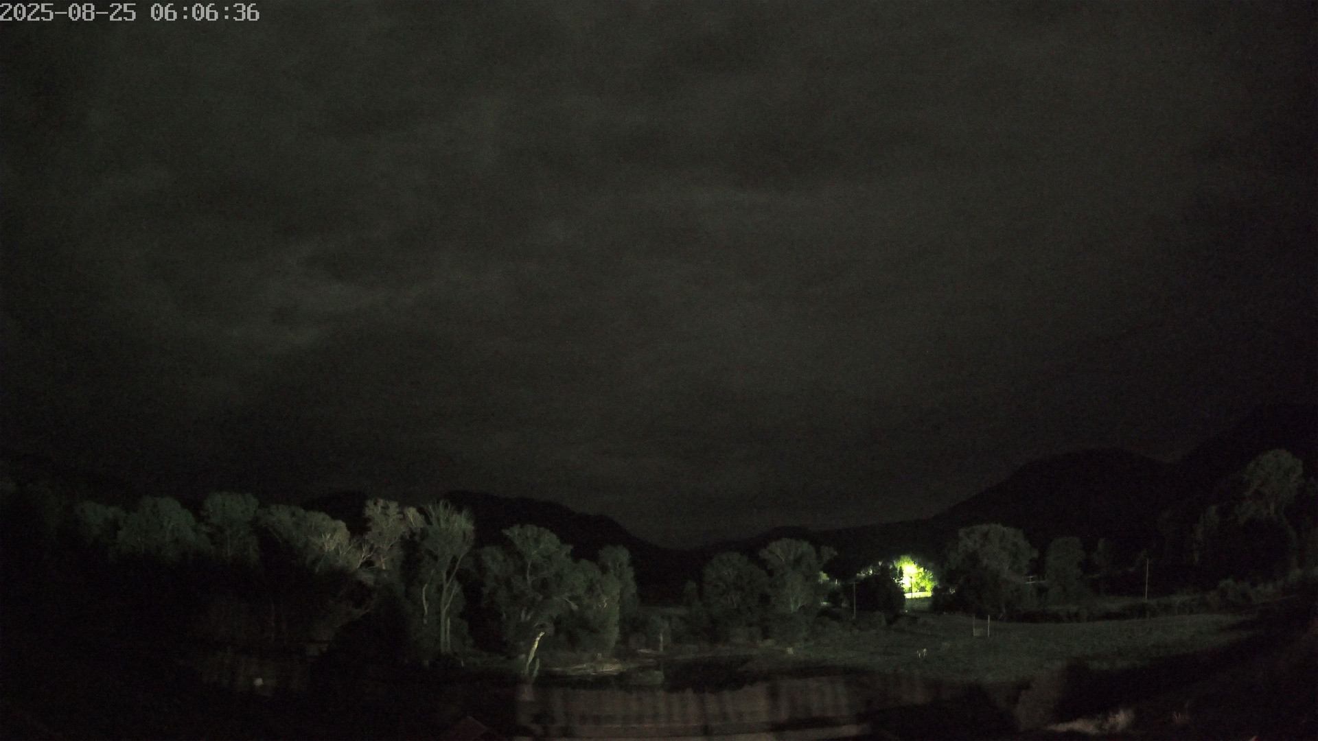 time-lapse frame, Sierra Madre Cam webcam