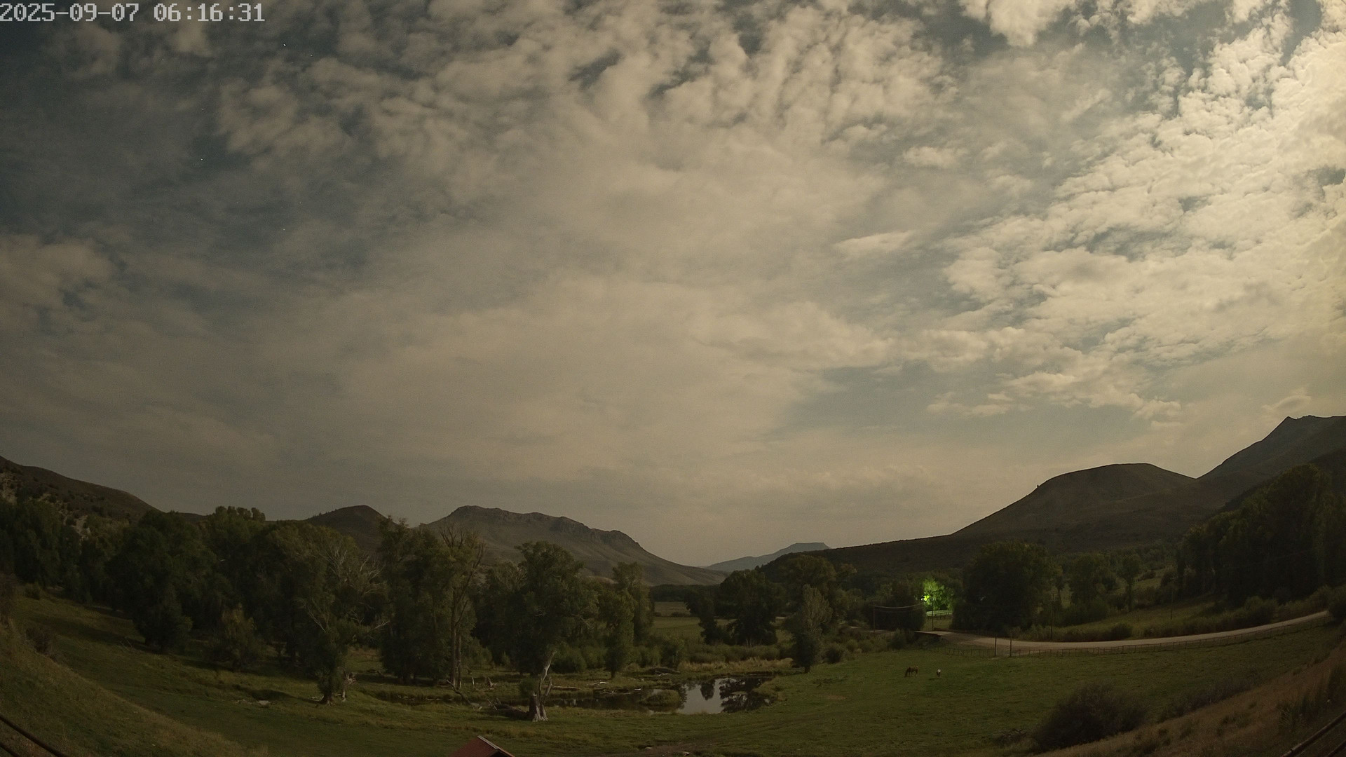 time-lapse frame, Sierra Madre Cam webcam