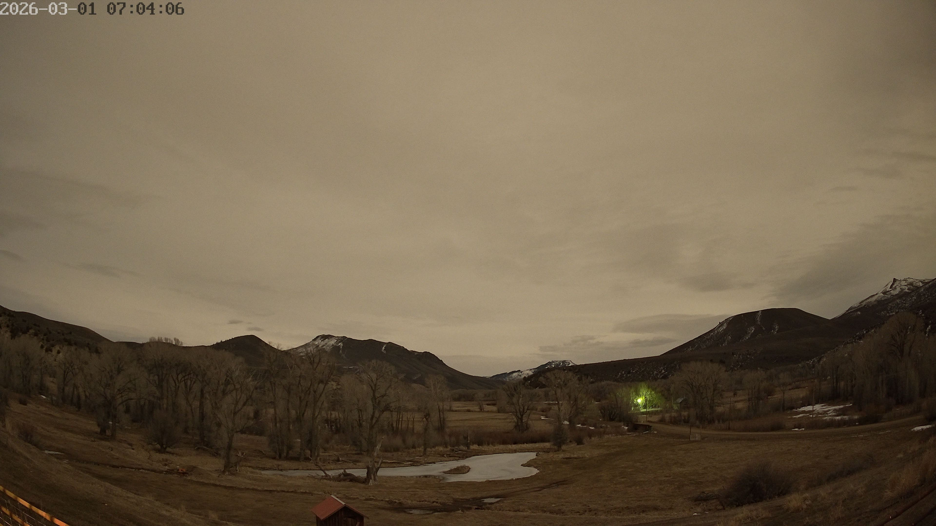 time-lapse frame, Sierra Madre Cam webcam
