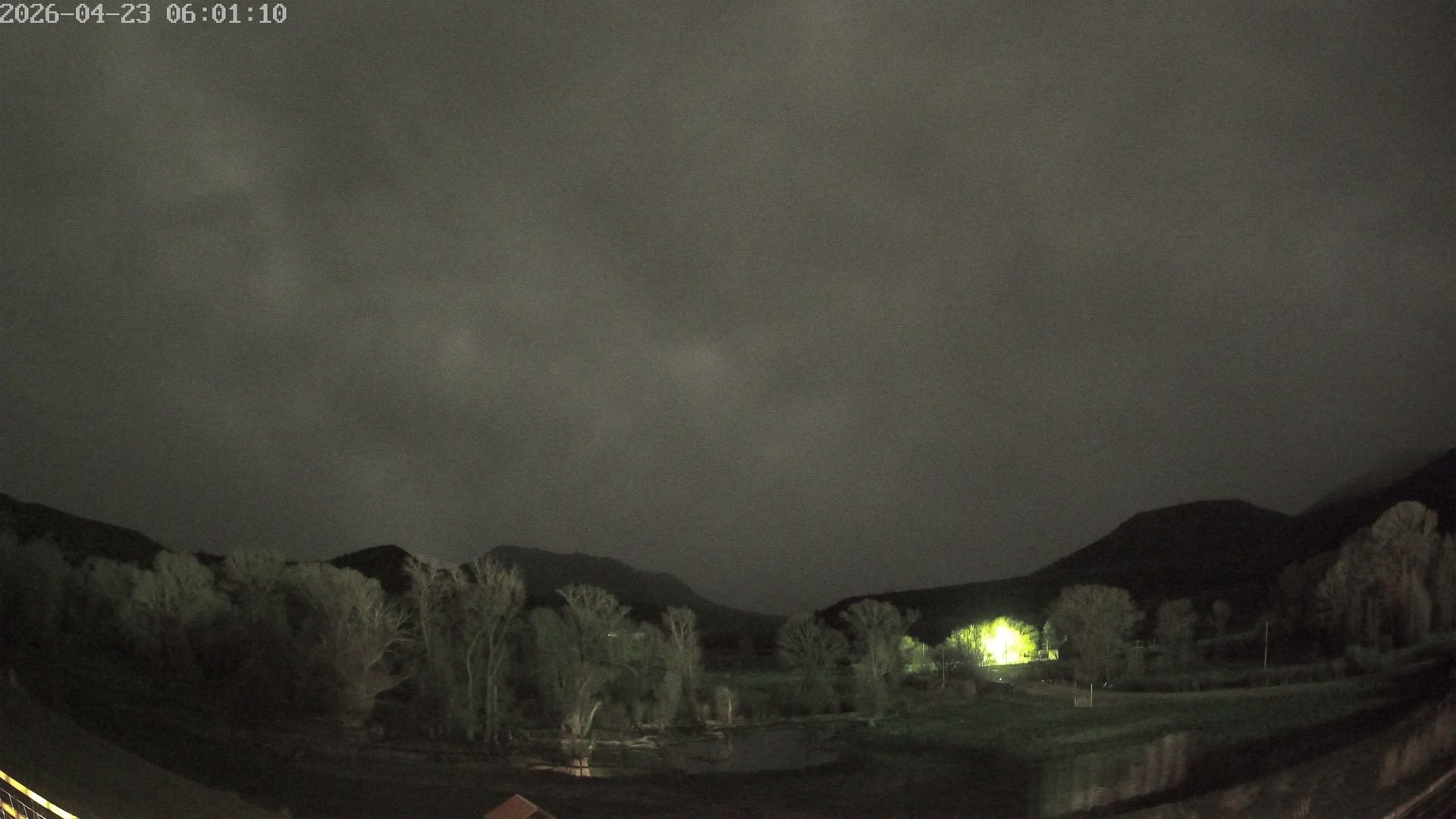 time-lapse frame, Sierra Madre Cam webcam